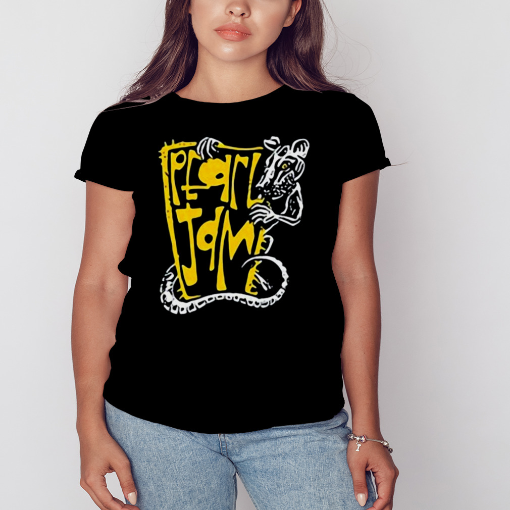 Pearl Jam Vs Rat 2023 Tour logo design shirt