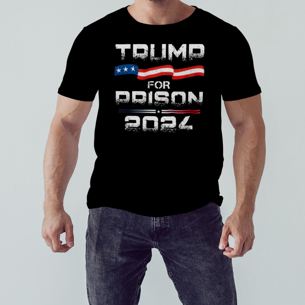 American Trump For Prison 2024 Veterans T-shirt