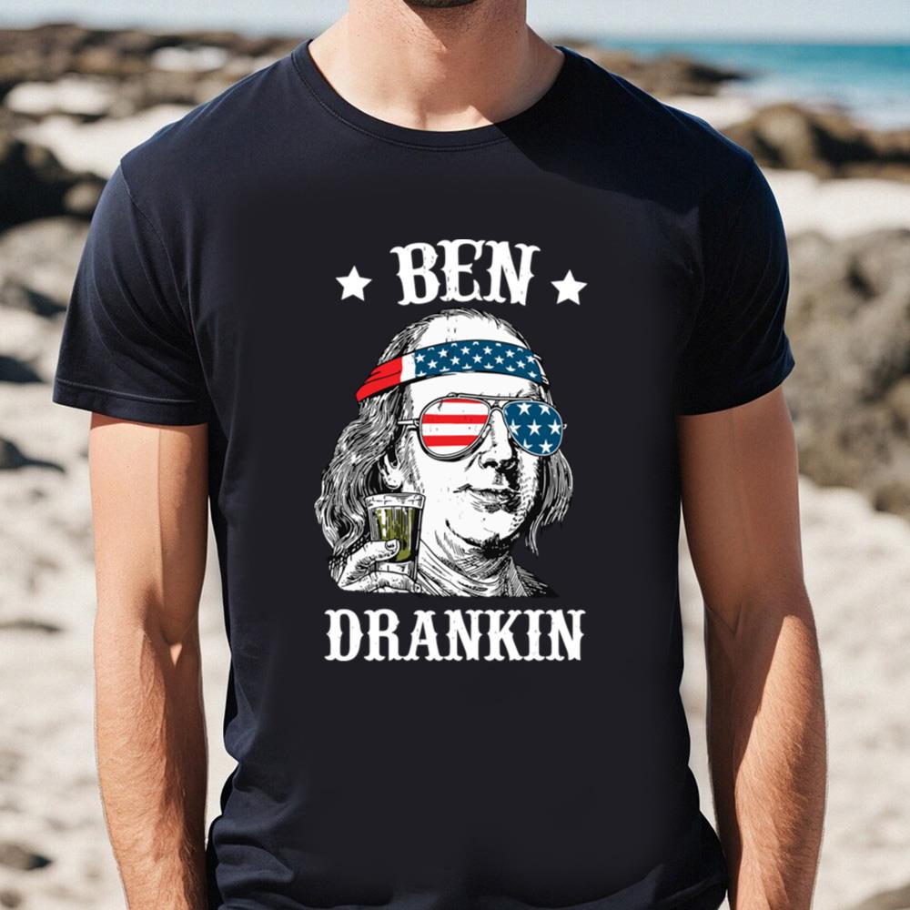 Ben Drankin USA Benjamin Franklin T-Shirt