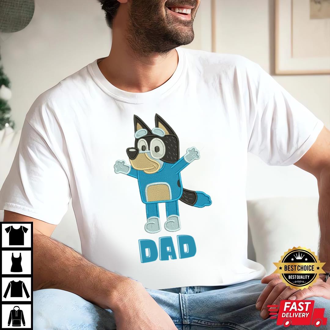Best Bluey Dad Exclusive Design T-Shirt