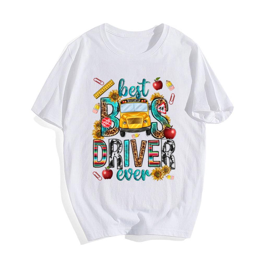 Best Bus Driver Ever School Bus T-shirt