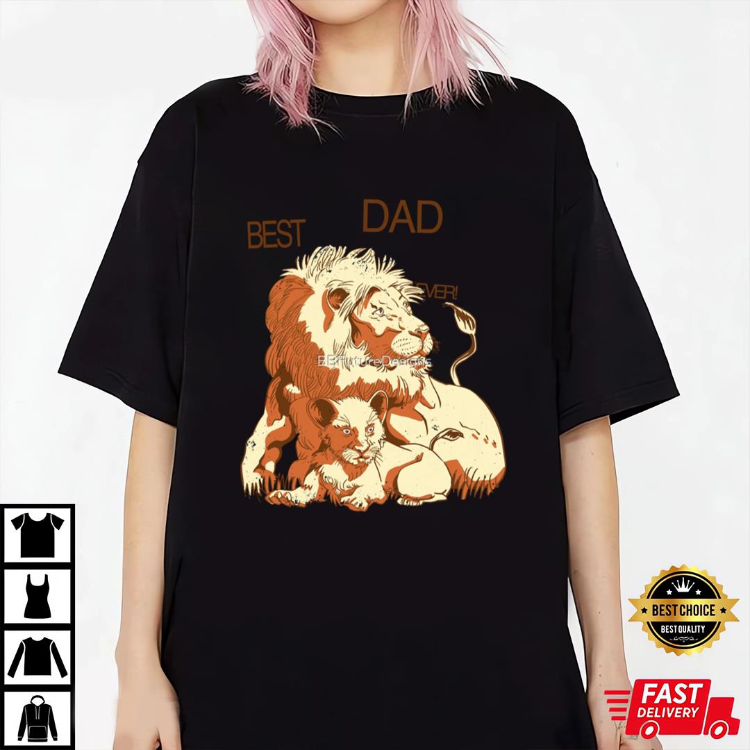 Best Dad Ever Lion Loewe Classic T-shirt