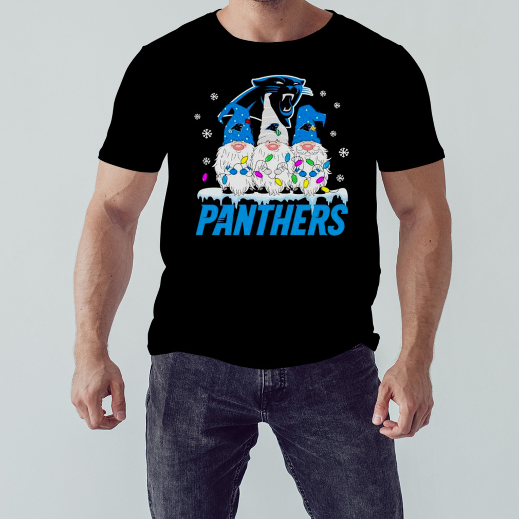 Carolina Panthers Football Gnomes Christmas 2023 shirt