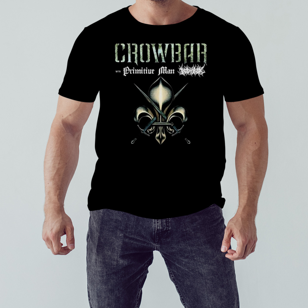 Crowbar Primitive Man and Bodybox 2023 Tour T-Shirt