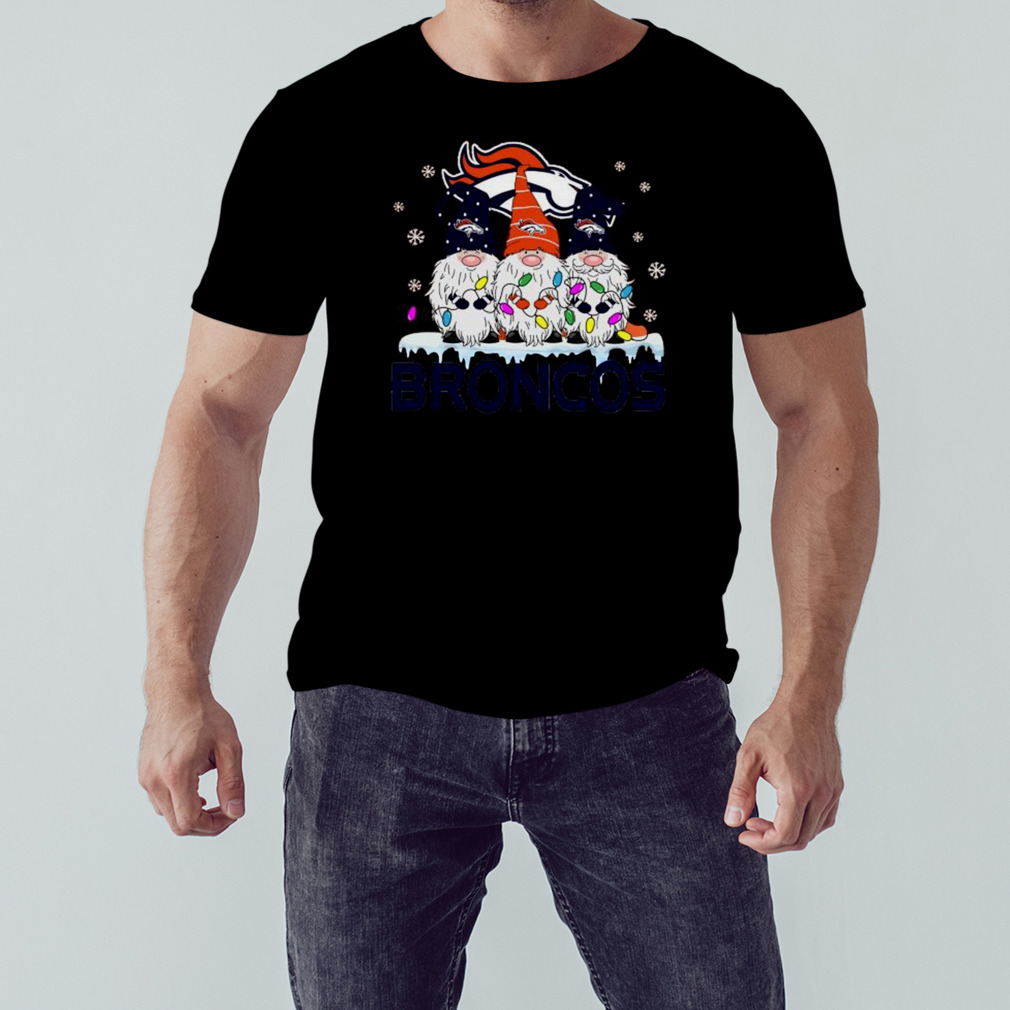 Denver Broncos Football Gnomes Christmas 2023 shirt