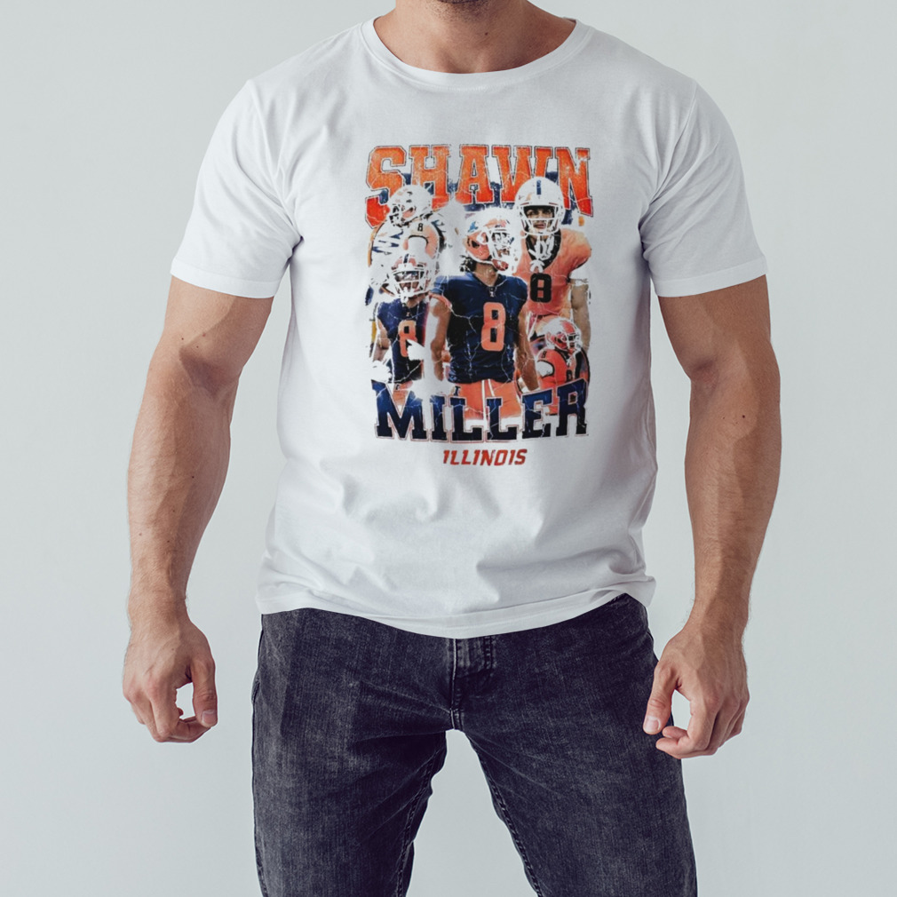 Illinois nil store Shawn Miller photo design t-shirt