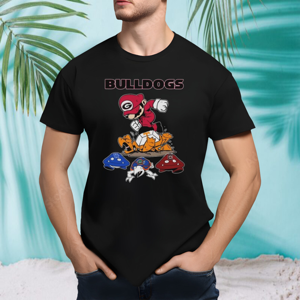 Super Mario Georgia Bulldogs Tennessee Volunteers Kentucky Wildcats Florida Gators South Carolina Gamecocks 2023 Shirt