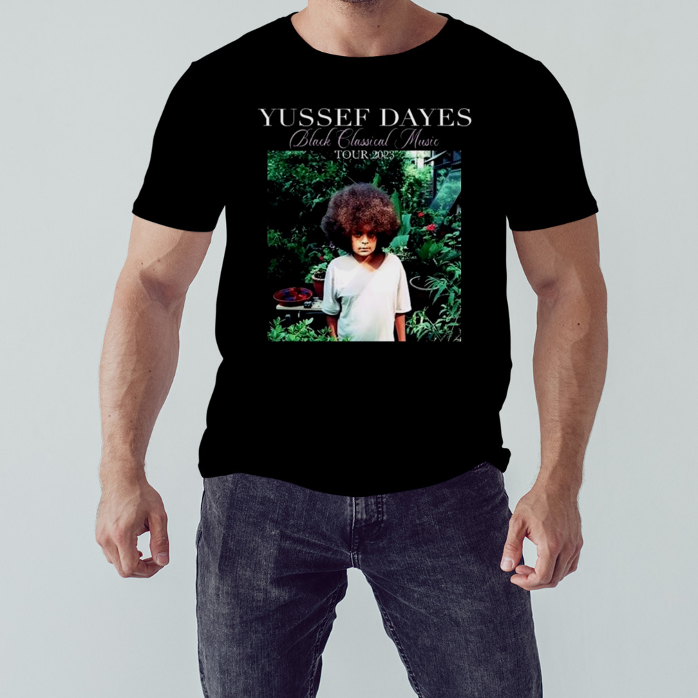 Yussef Dayes Black Classical Music 2023 Tour T-Shirt