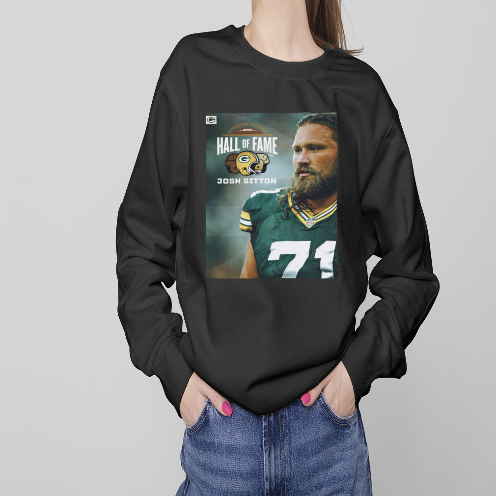 Josh Sitton Takes His Place In The Green Bay Packers NFL Hall Of Fame Go  Pack Go Home Decor Poster Canvas - Binteez