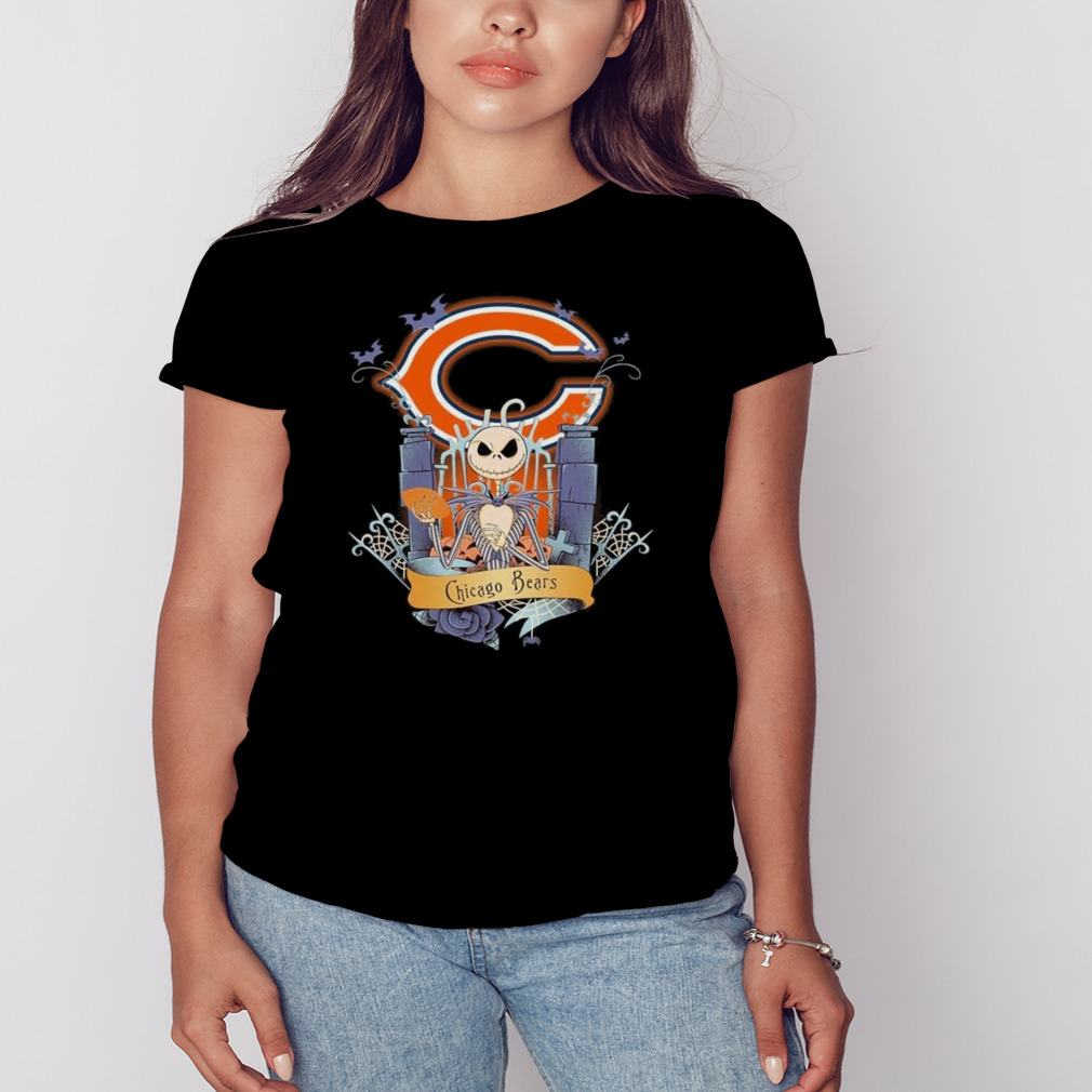 Chicago Bears Jack Skellington This Is The Nightmare Halloween 2023 Shirt