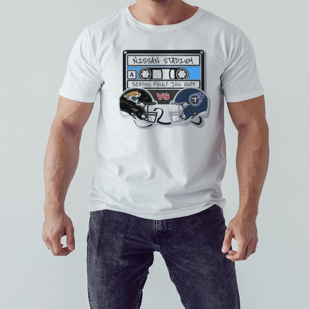 Jacksonville Jaguars Vs Tennessee Titans Gameday Nissan Stadium Season  Finale Jan 2024 Shirt