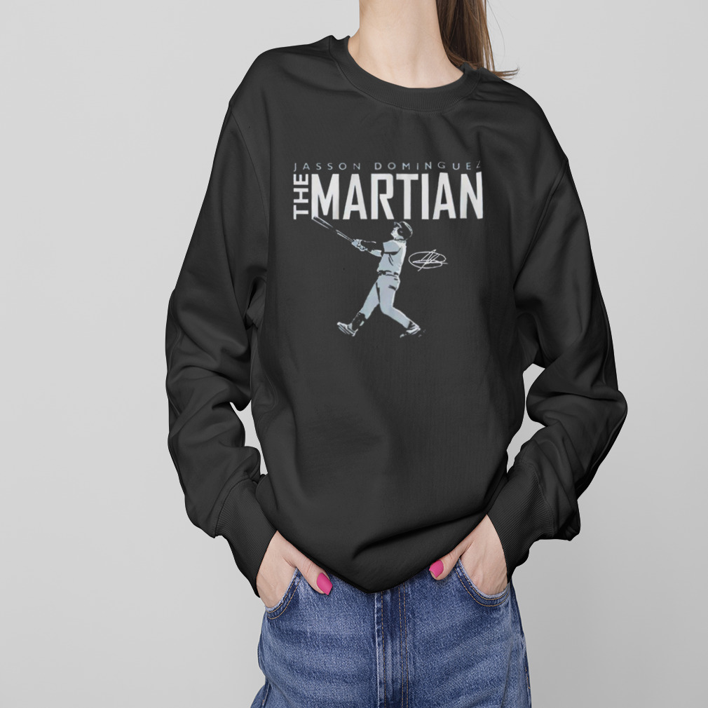 Jasson Dominguez New York Yankees The Martian signature shirt, hoodie,  sweater, long sleeve and tank top