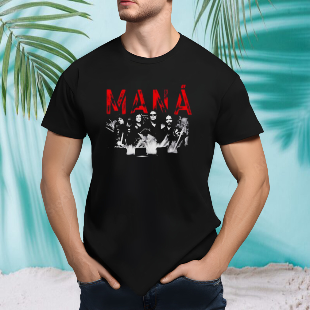 Mana Band Concert México Lindo Y Querido Tour photo design T-shirt