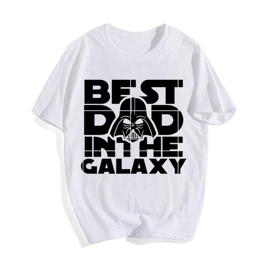Best Dad In The Galaxy Darth Vader Father's Day Superhero T-Shirt