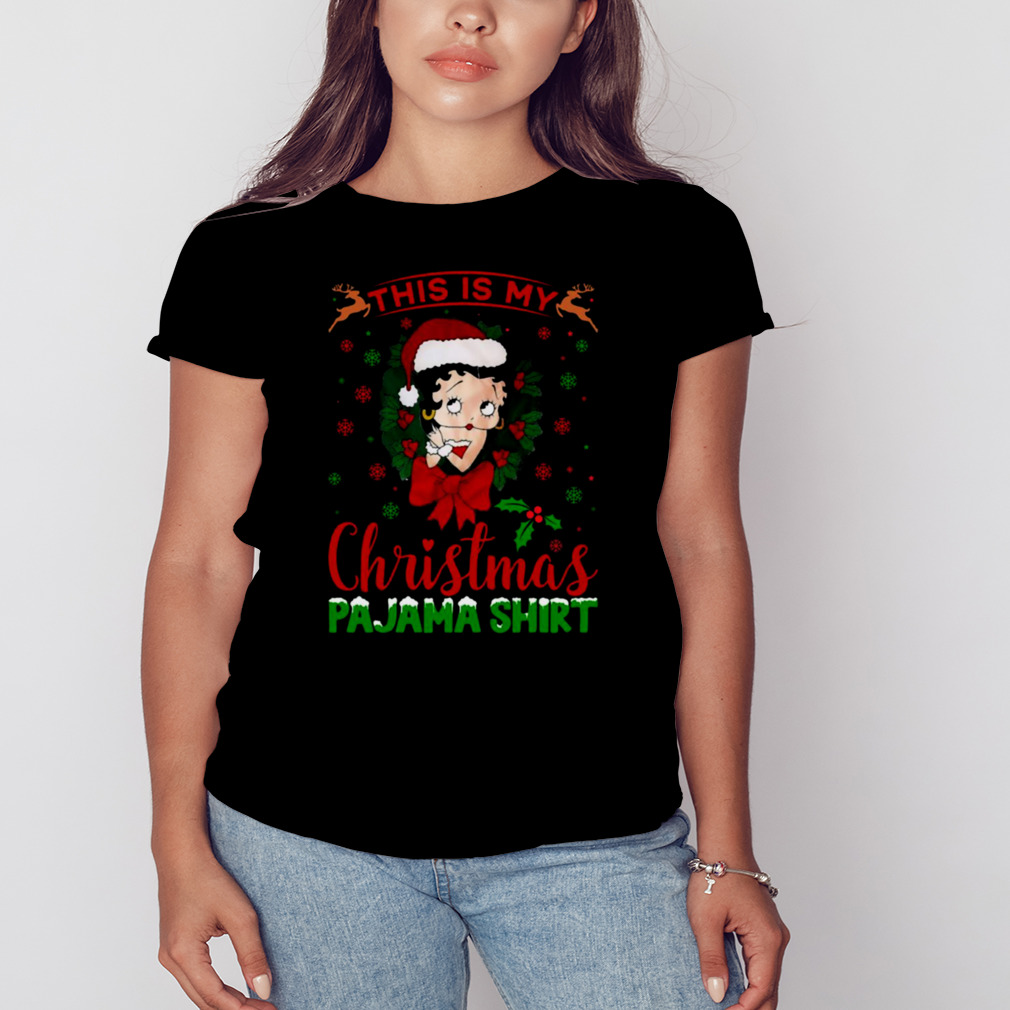 Betty Boop Christmas Character Bett shirt 2 Women's tshirt