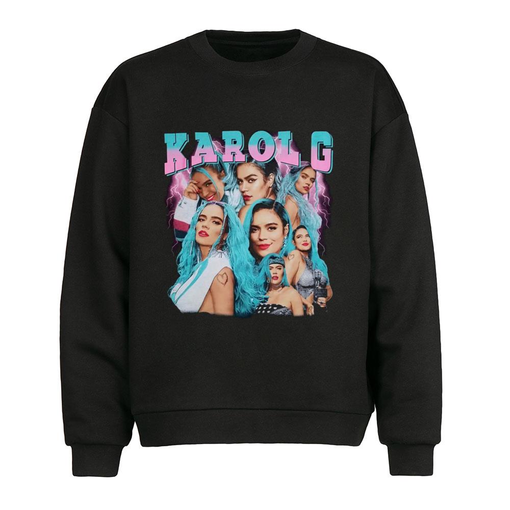 Bichota Karol G Pink x Blue T-Shirt 2 Bichota Karol G Pink x Blue T-Shirt