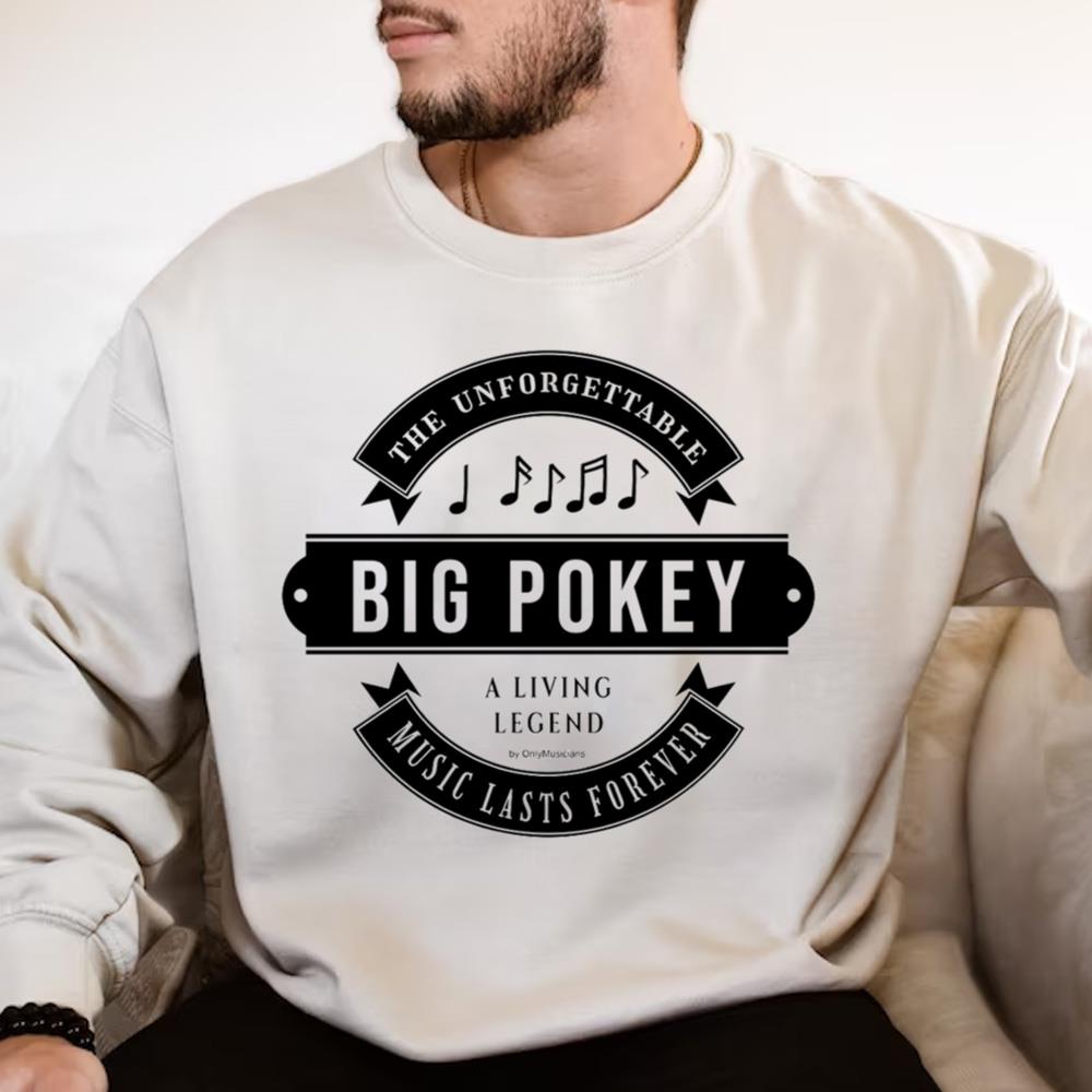 Big Pokey The Unforgettable A Living Legend Classic T-shirt 3 Big Pokey The Unforgettable A Living Legend Classic T-shirt