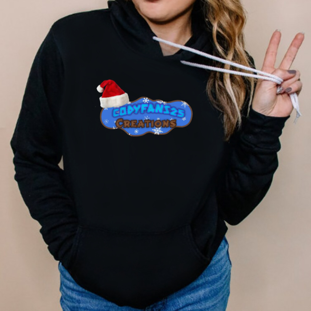 Codyfans25 Creations Christmas Logo shirt 5 Hoodies