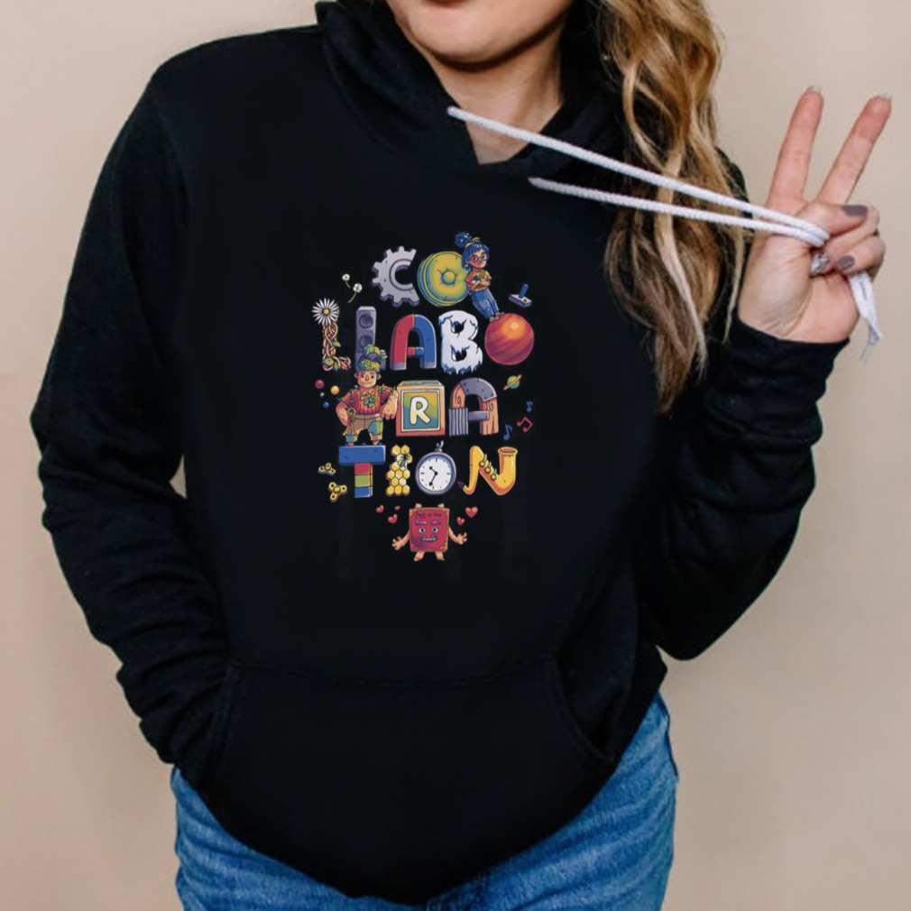 Collaboration Funny shirt 5 Hoodies