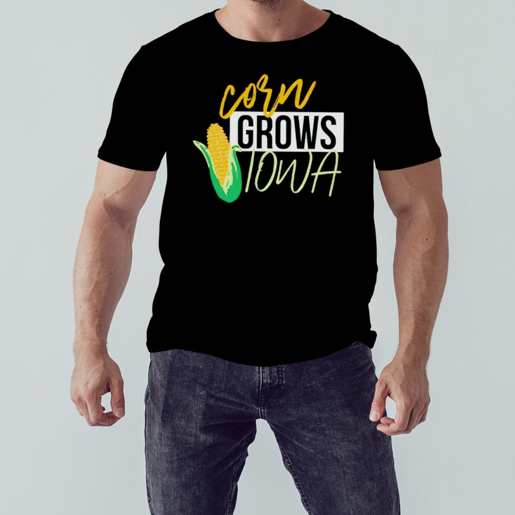 Corn grows Iowa shirt 1 Unisex tshirt