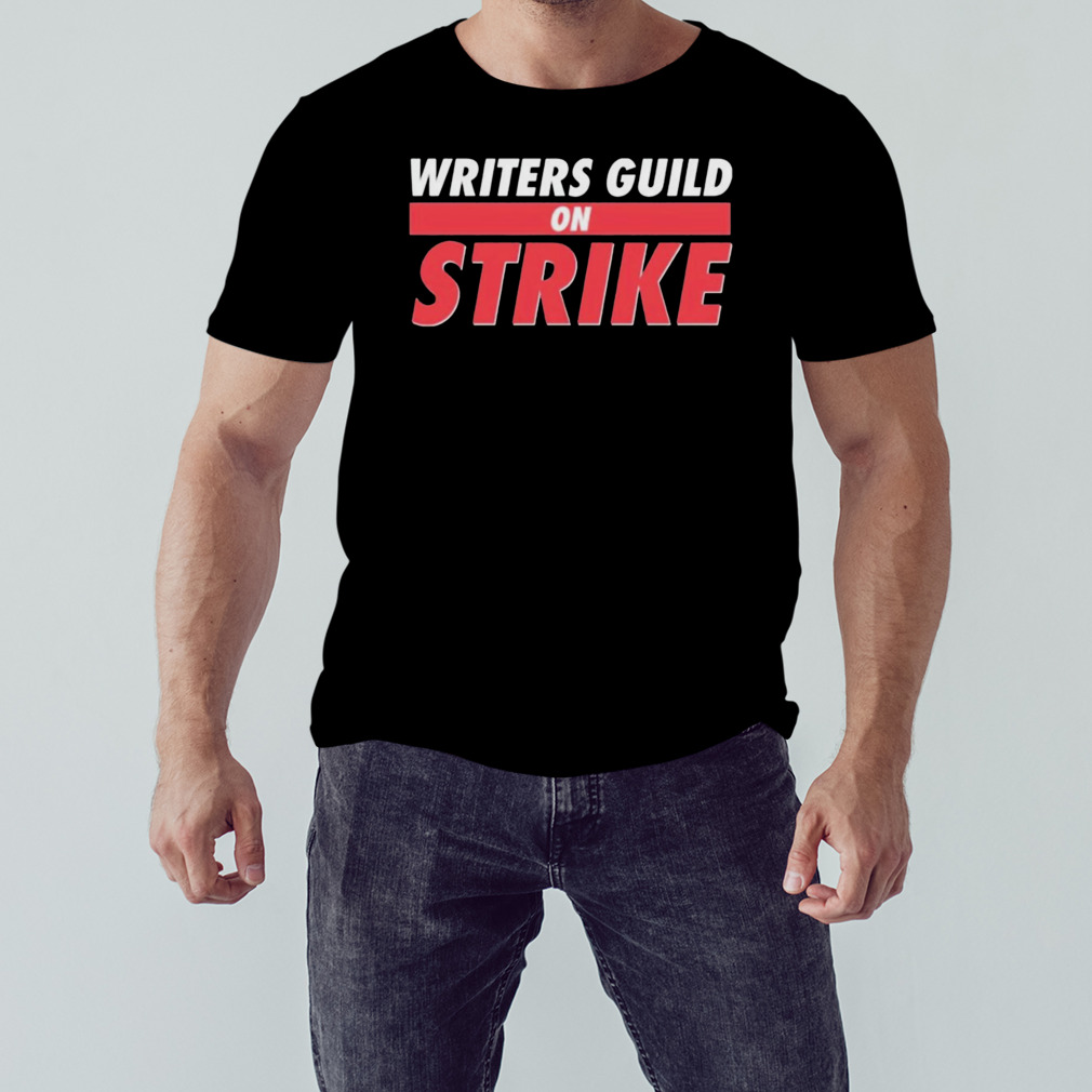 Damien Chazelle writers guild on strike shirt
