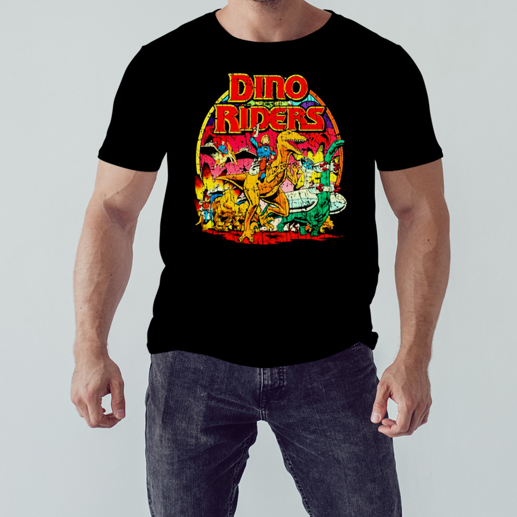Dino Riders The Adventure Begins 1988 shirt