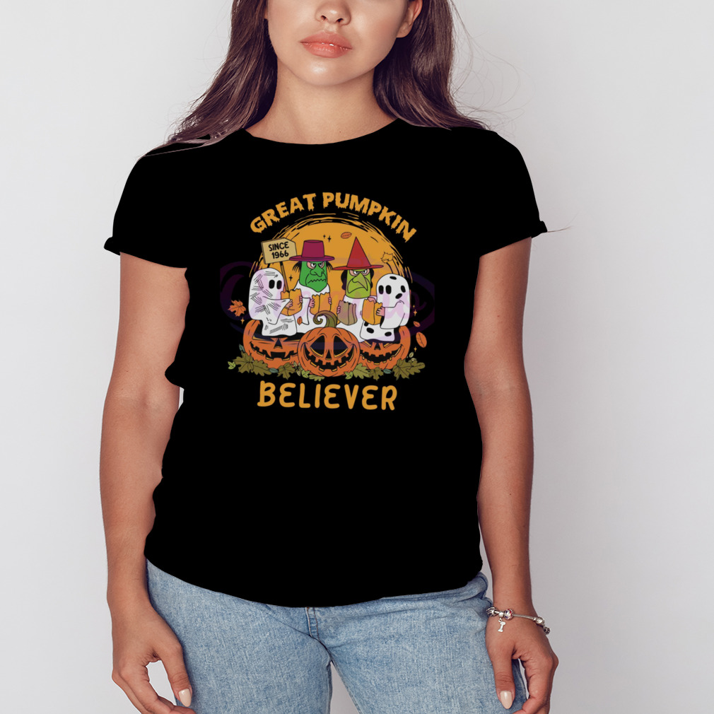 Great Pumpkin Believer I Got A Rock Since 1966 shirt 2 Women's tshirt