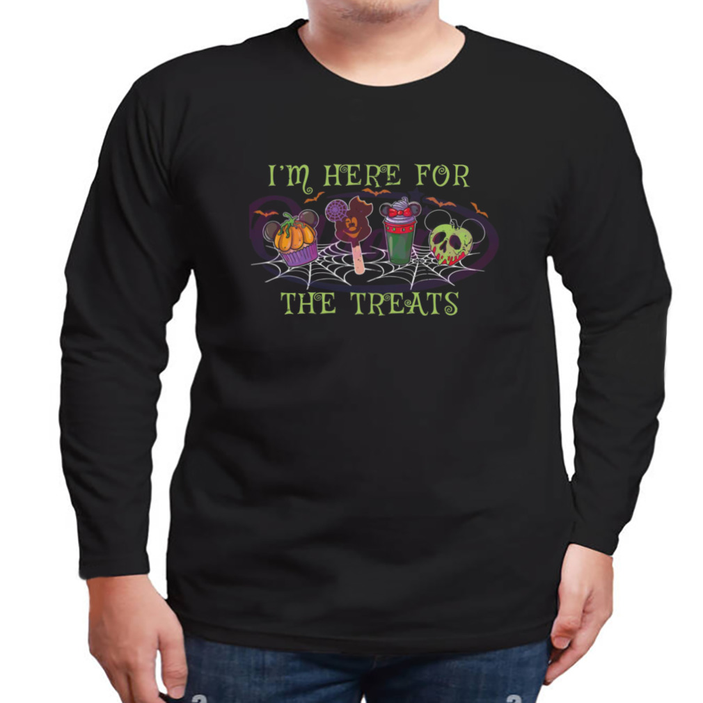 I Am Here For The Treats Disney Epcot Halloween shirt 3 Longsleeve tshirt