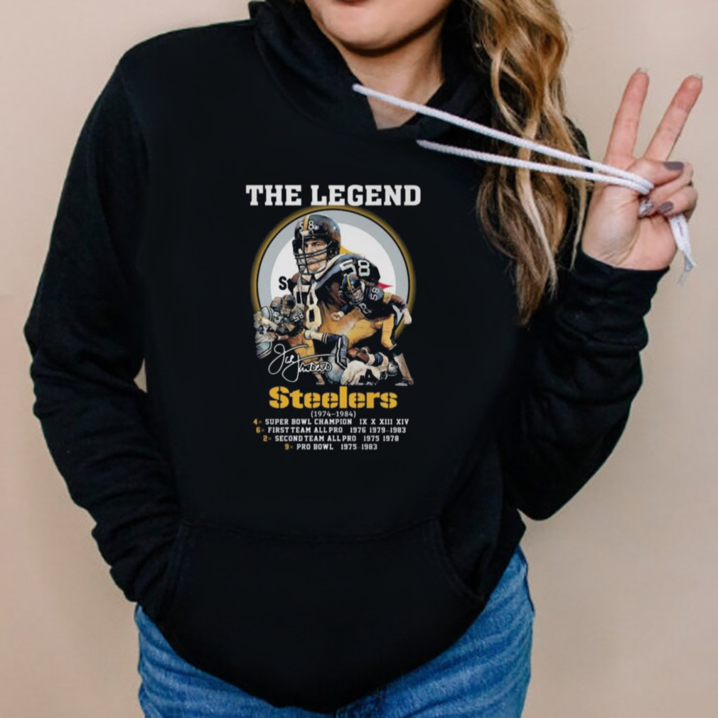 Jack Lambert The Legends Pittsburgh Steelers 1974-1984 Signature T-Shirt 5 Hoodies