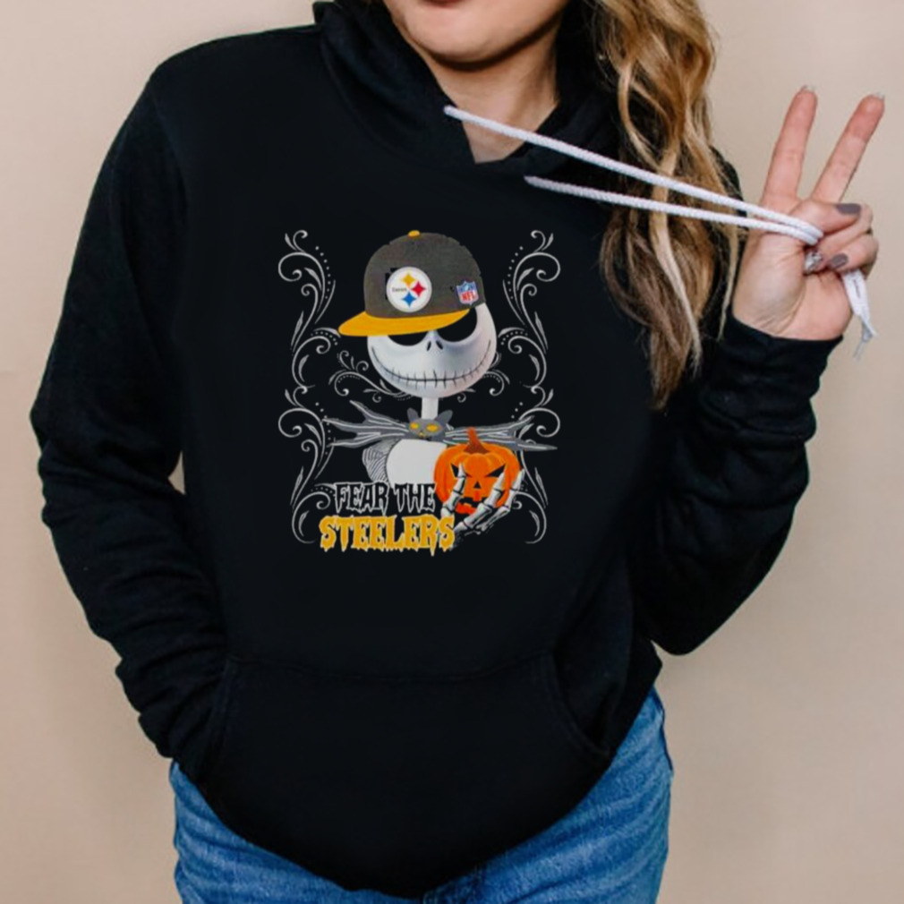 Jack Skellington Fear The Pittsburgh Steelers Pumpkin Halloween Shirt 5 Hoodies