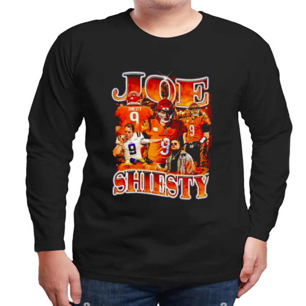 Joe Shiesty Cincinnati Bengals vintage retro shirt 3 Longsleeve tshirt