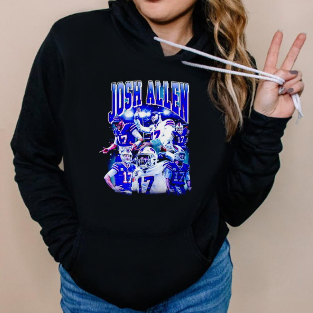 Josh Allen Buffalo Bills vintage retro shirt 5 Hoodies