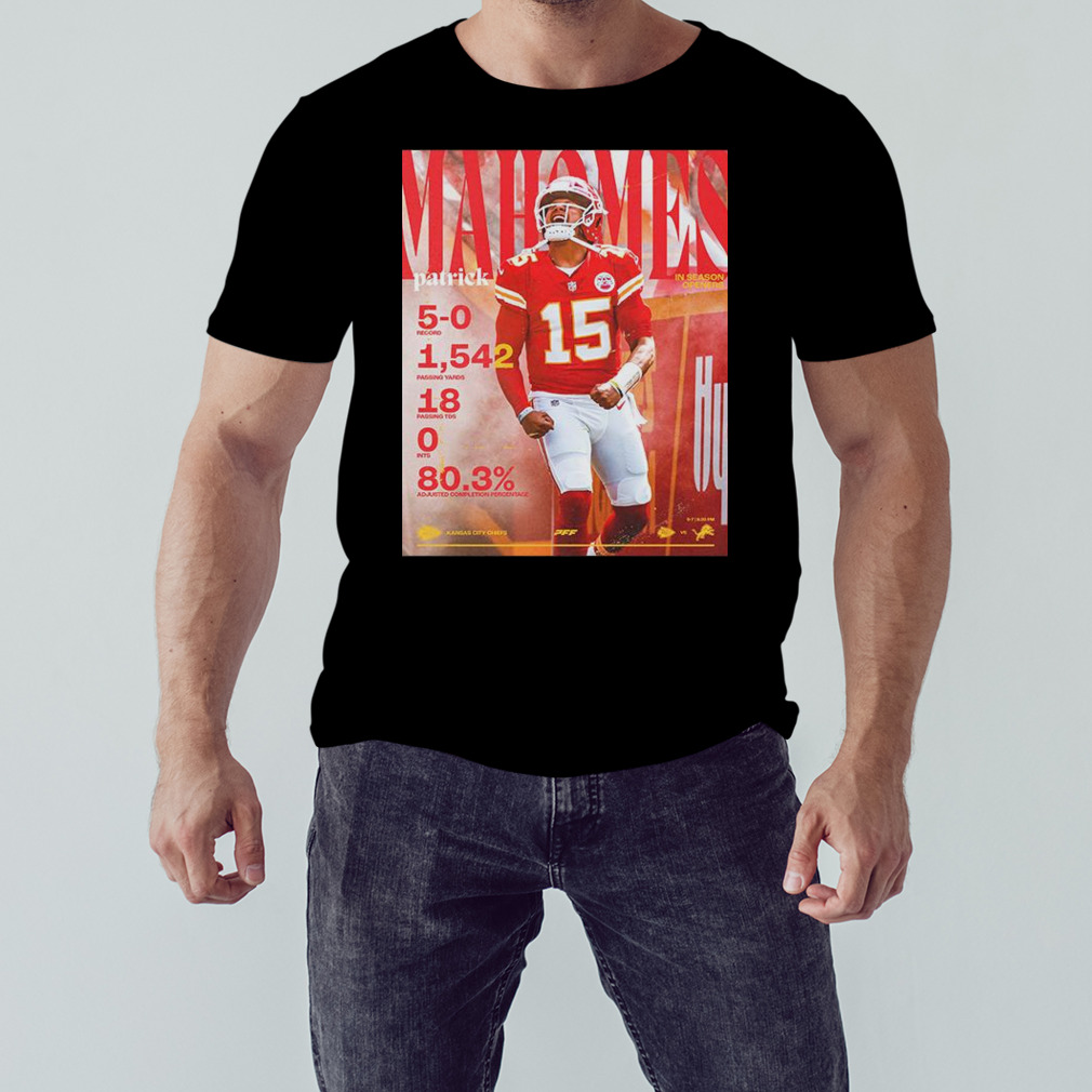 Patrick Mahomes Is ELITE In Season Openers Kansas City Chiefs T-Shirt 1 Unisex tshirt