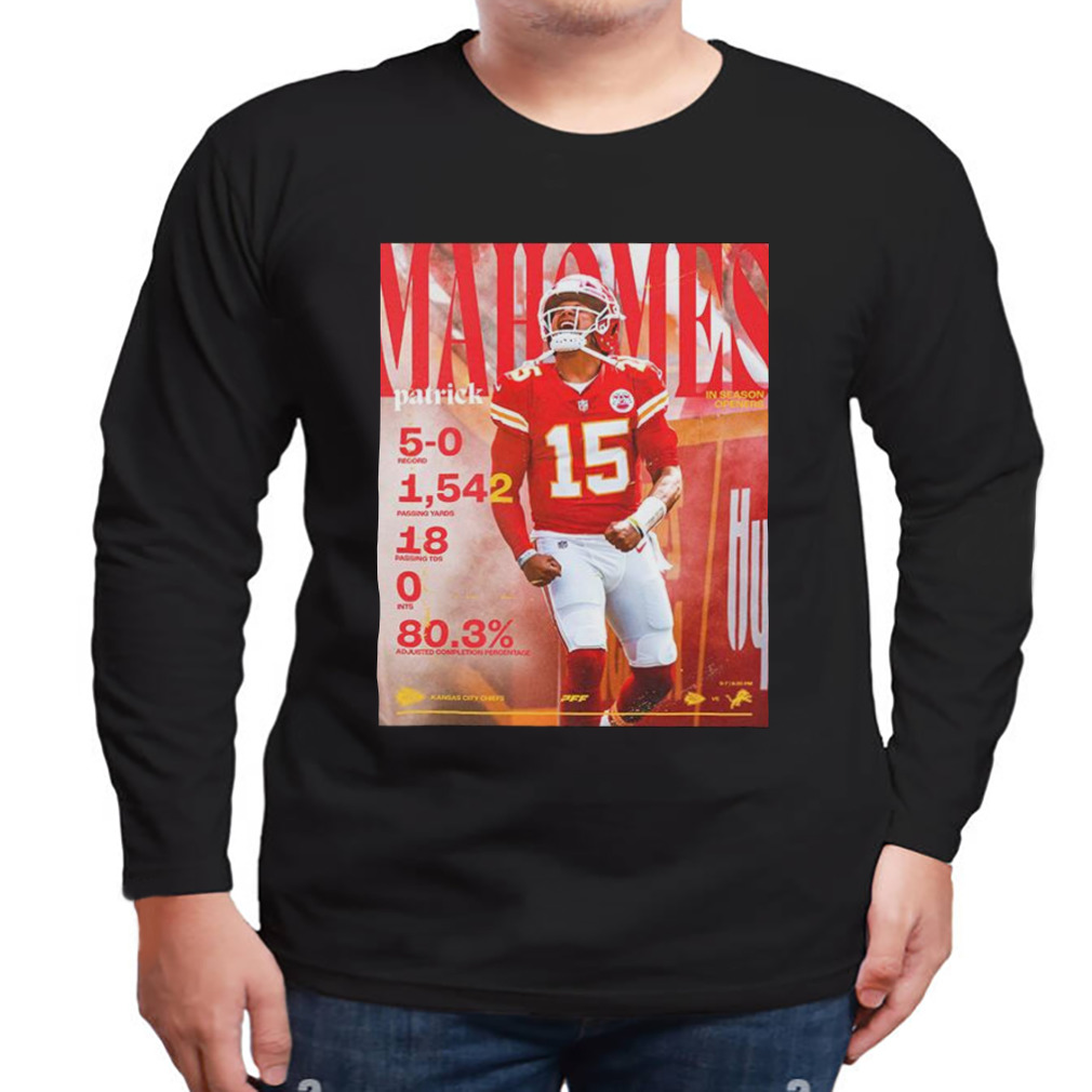 Patrick Mahomes Is ELITE In Season Openers Kansas City Chiefs T-Shirt 3 Longsleeve tshirt