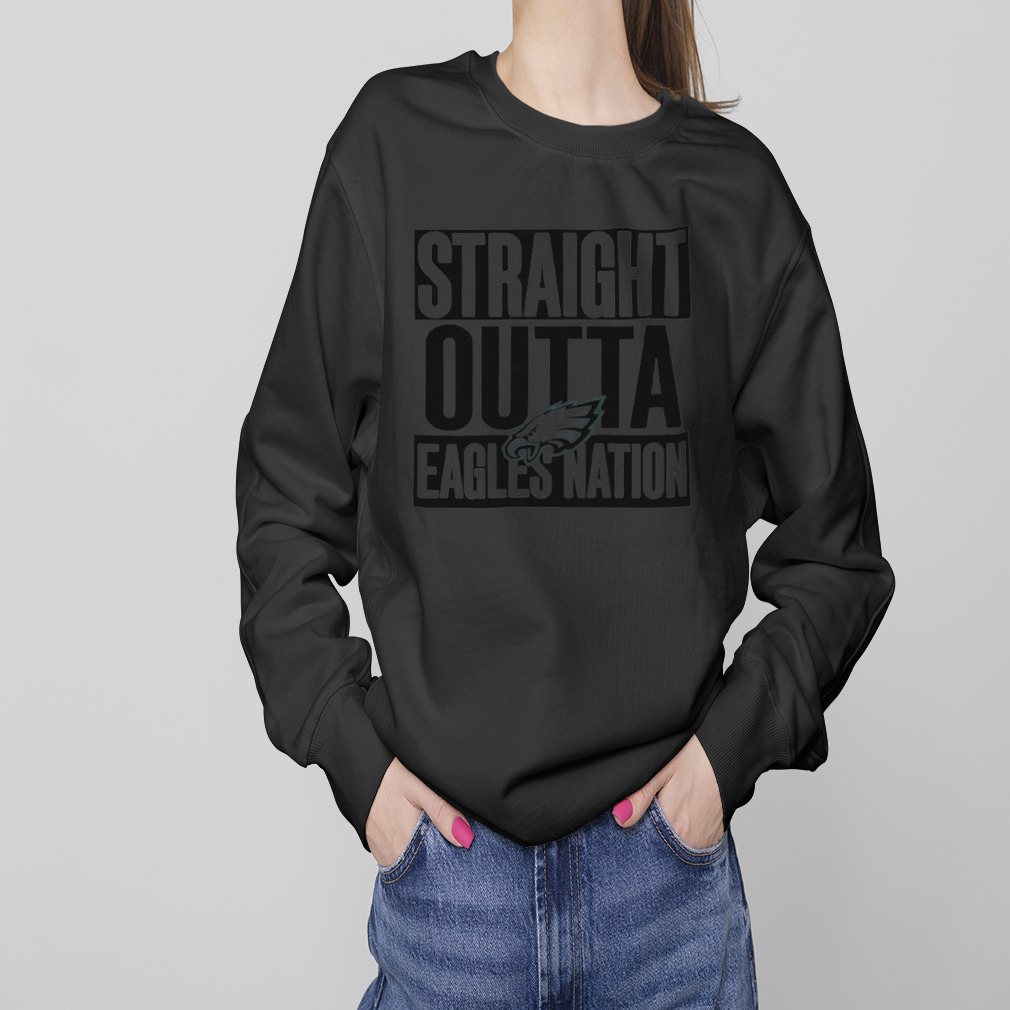 Philadelphia Eagles Straight Outta Eagles Nation 2023 T-Shirt 4 Sweaters