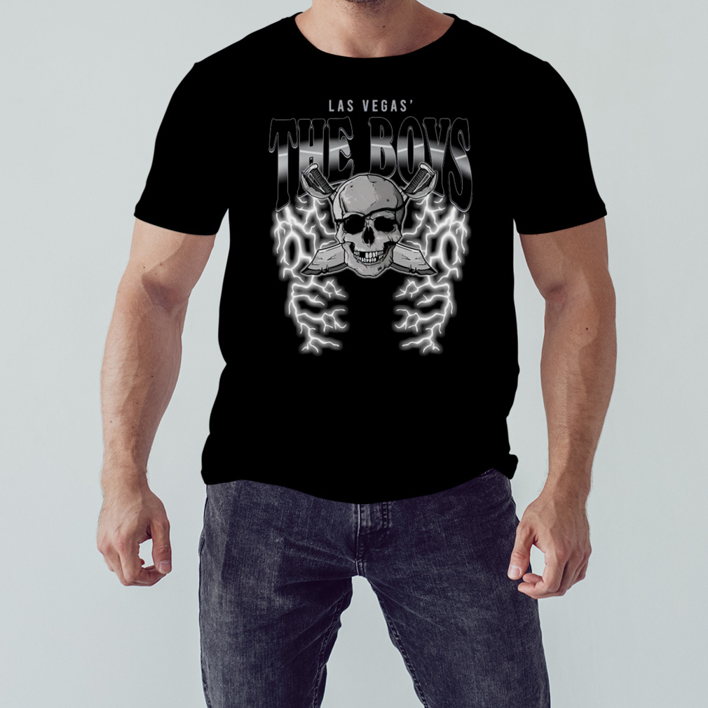 Skull Las Vegas The Boys T-Shirt