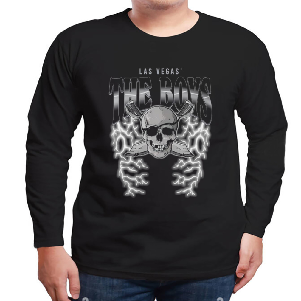 Skull Las Vegas The Boys T-Shirt 3 Longsleeve tshirt