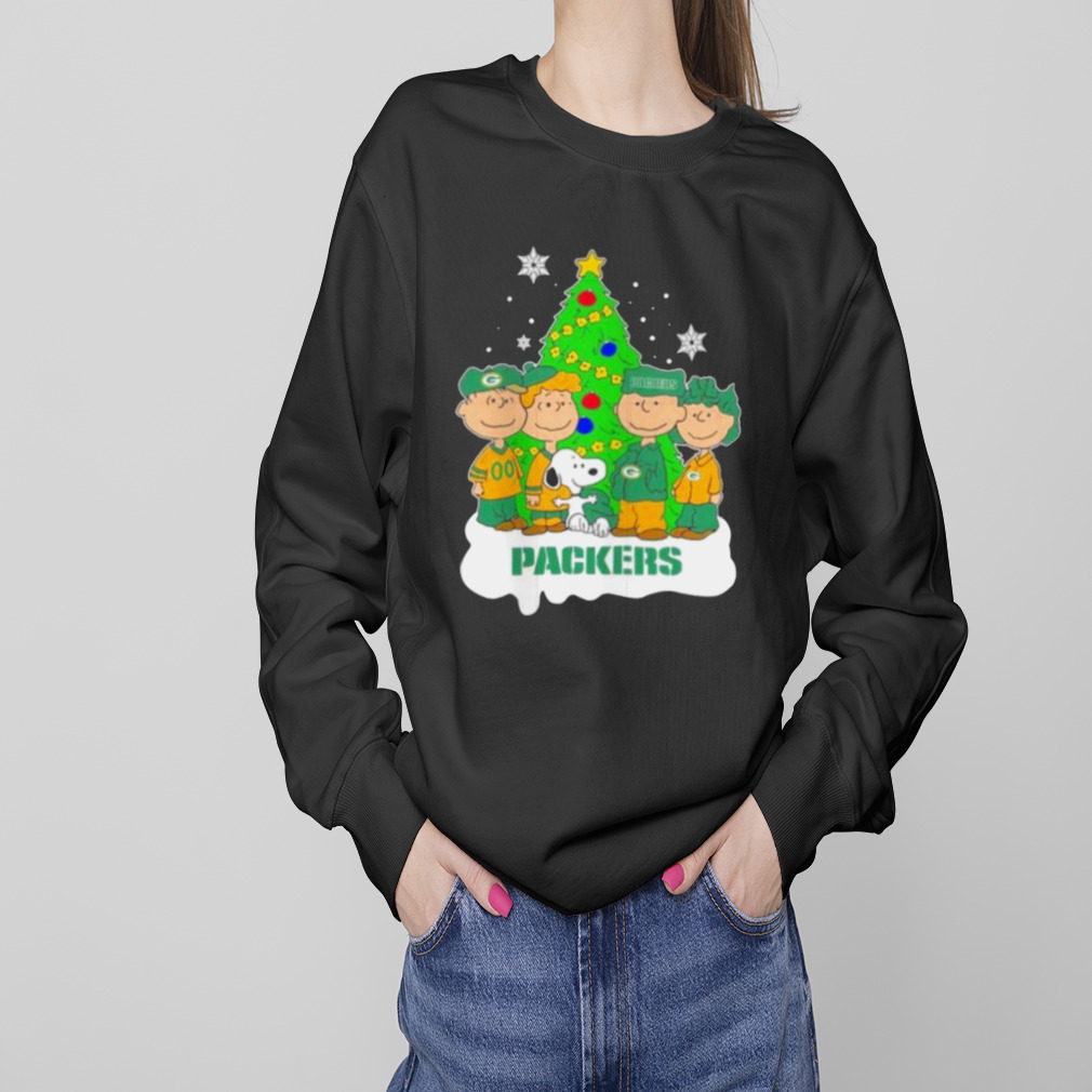 Green Bay Packers Snoopy Peanuts Ugly Chriatmas Sweater Christmas