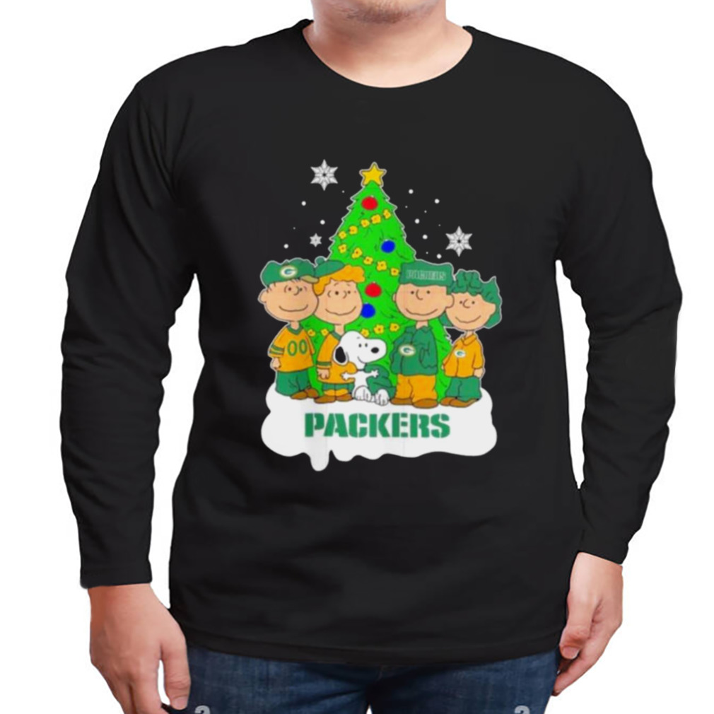 Green Bay Packers Snoopy Peanuts Ugly Chriatmas Sweater Christmas