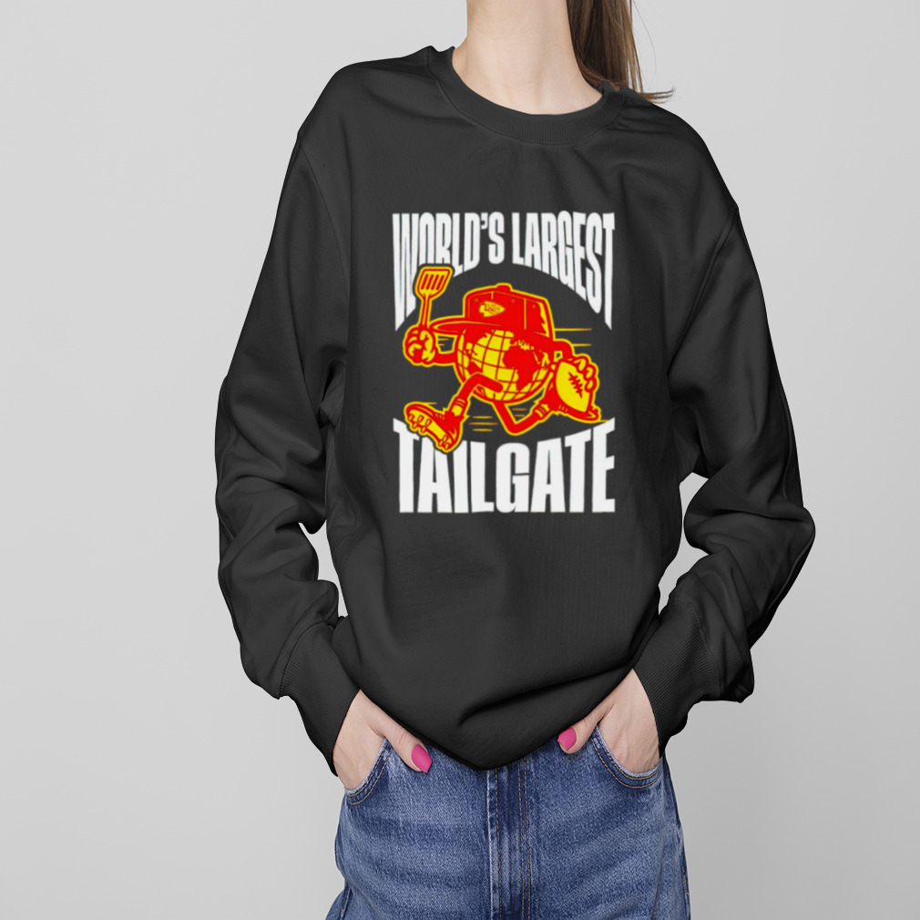 he worlds largest tailgate logo shirt 4 Sweaters