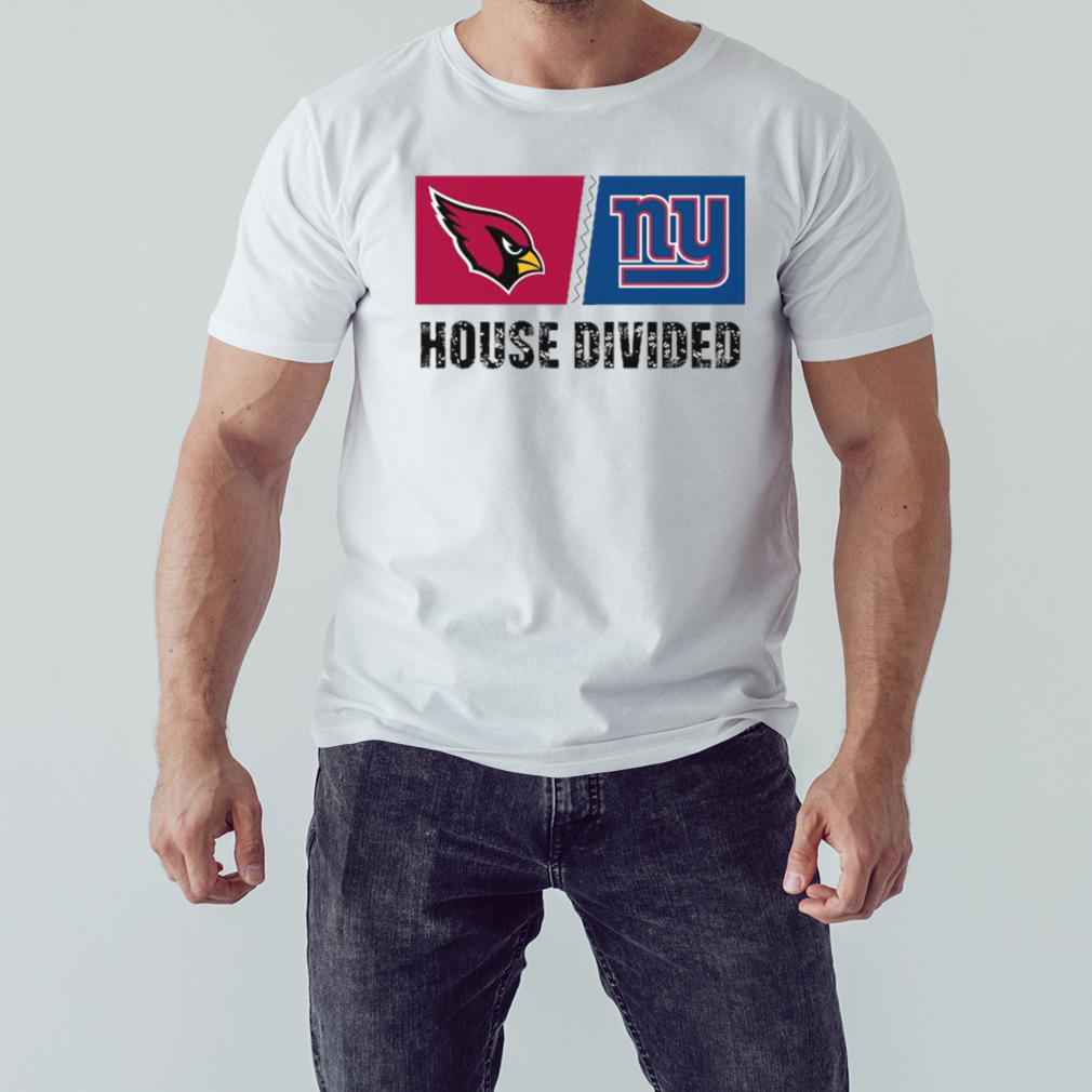 Arizona Cardinals vs New York Giants House Divided Shirt