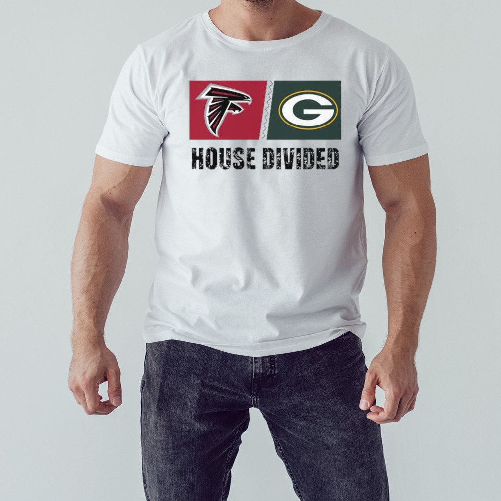Atlanta Falcons vs Green Bay Packers House Divided Shirt
