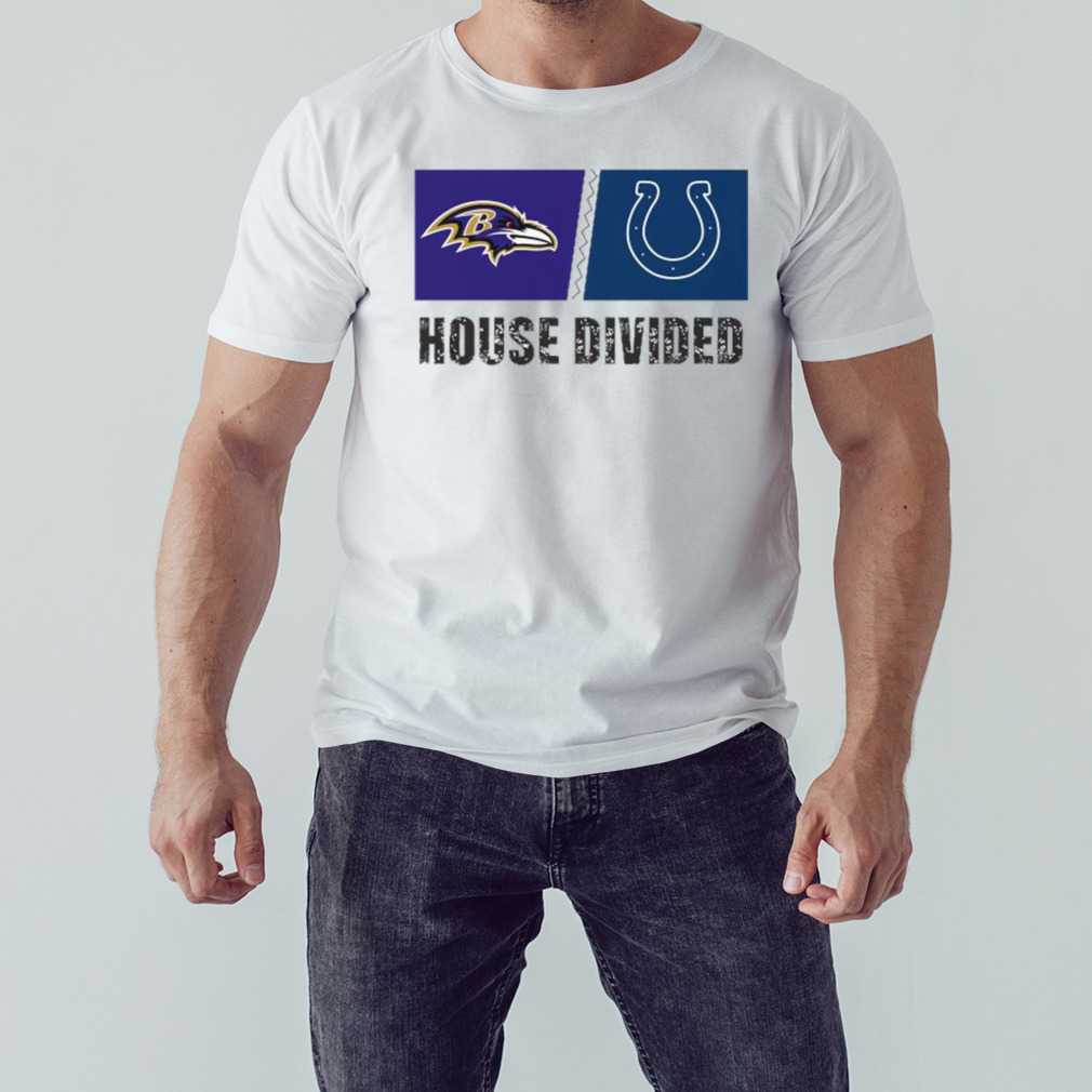Baltimore Ravens vs Indianapolis Colts House Divided Shirt