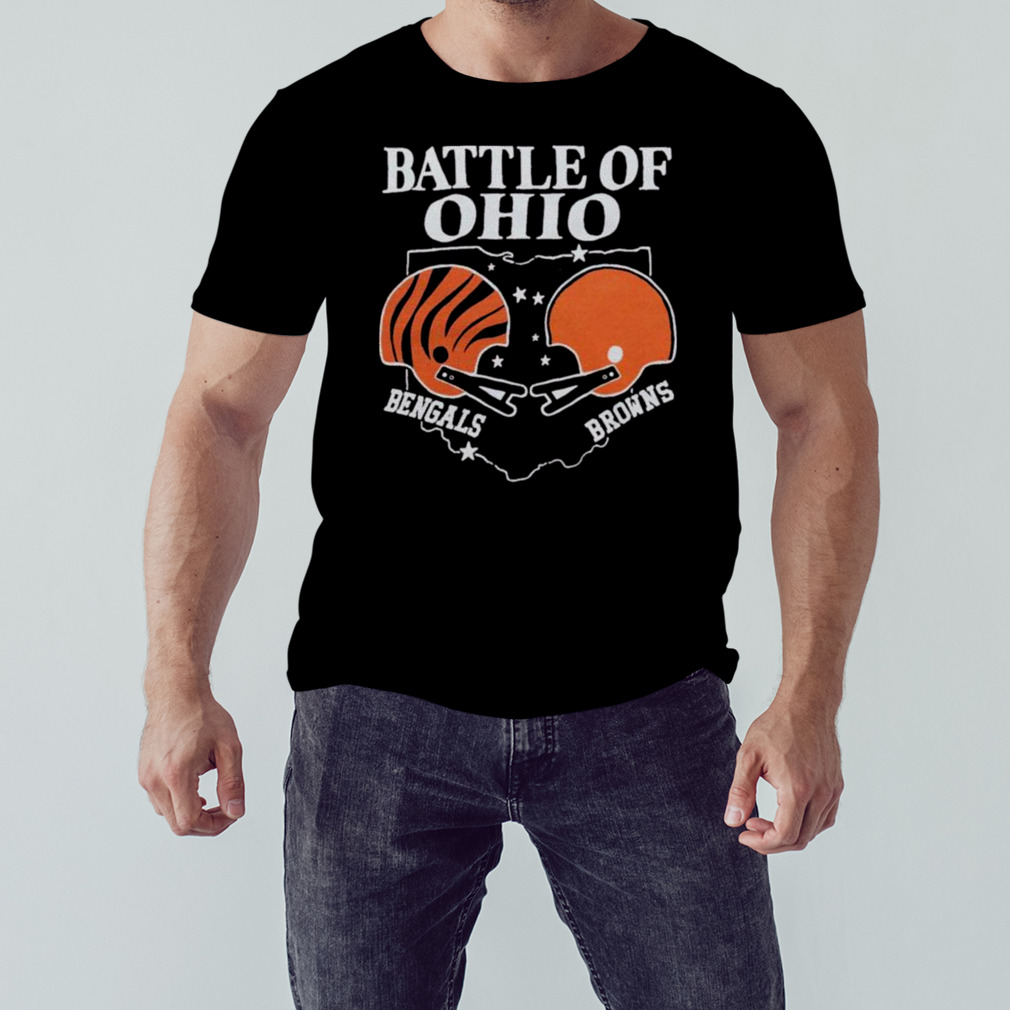 Battle Of Ohio Cincinnati Bengals And Cleveland Browns 2023 Shirt
