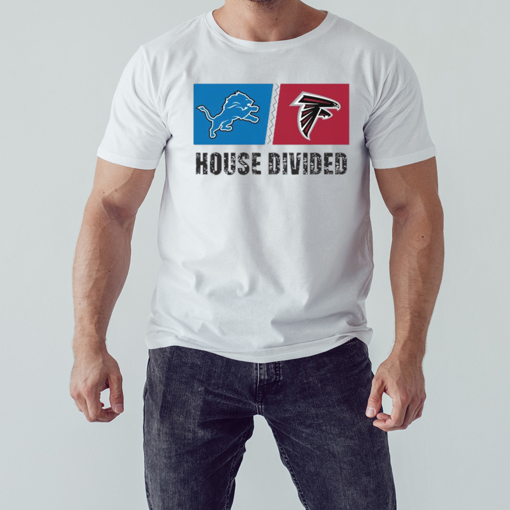 Detroit Lions vs Atlanta Falcons House Divided Shirt