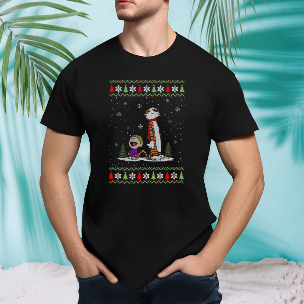 Mery Christmas Calvin And Hobbes shirt