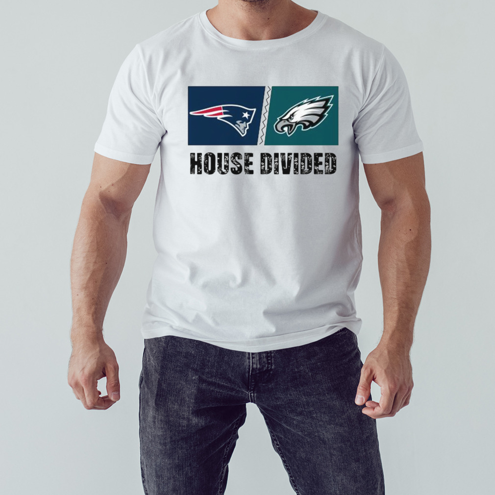 New England Patriots vs Philadelphia Eagles House Divided Shirt