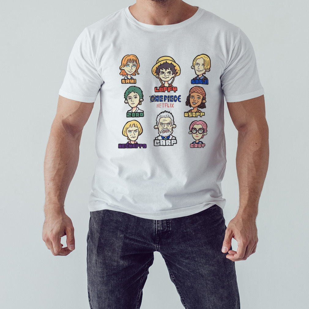 One Piece Netflix Live Action Fan Gifts Sticker T-Shirt