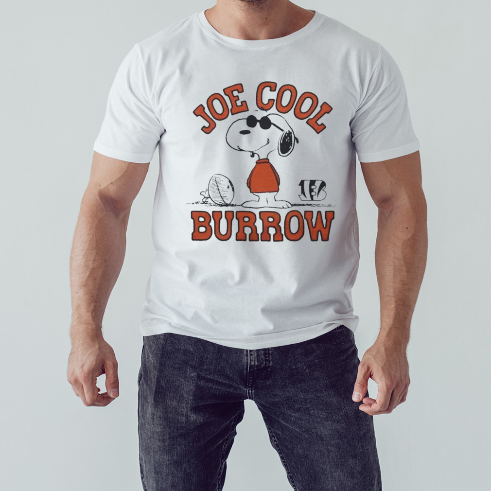 Peanuts X Bengals Joe Cool Burrow T-shirt