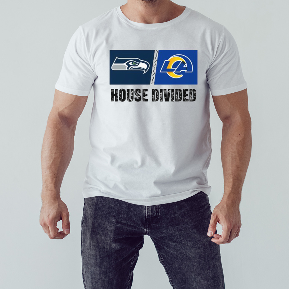 Seattle Seahawks vs Los Angeles Rams House Divided Shirt